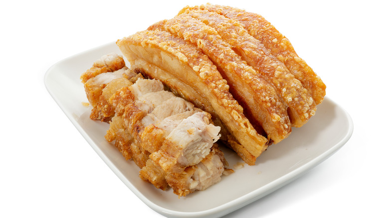 pork with crackling