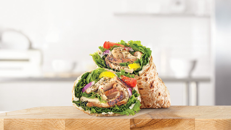 Arby's Creamy Mediterranean Chicken Wrap