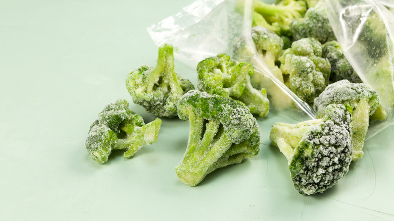 Frozen broccoli