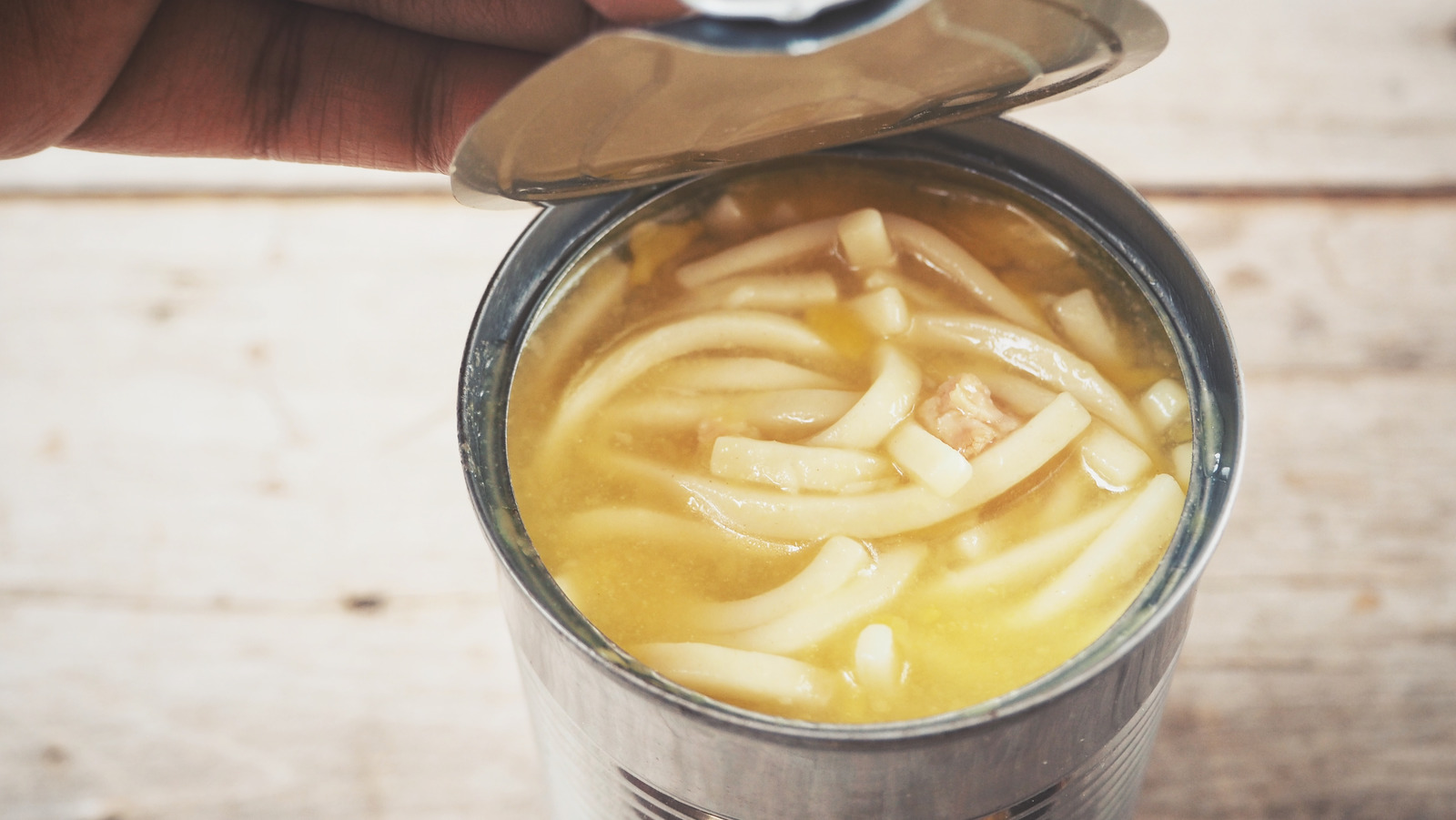 Why You Should Steer Clear Of Canned Soup When You're Sick