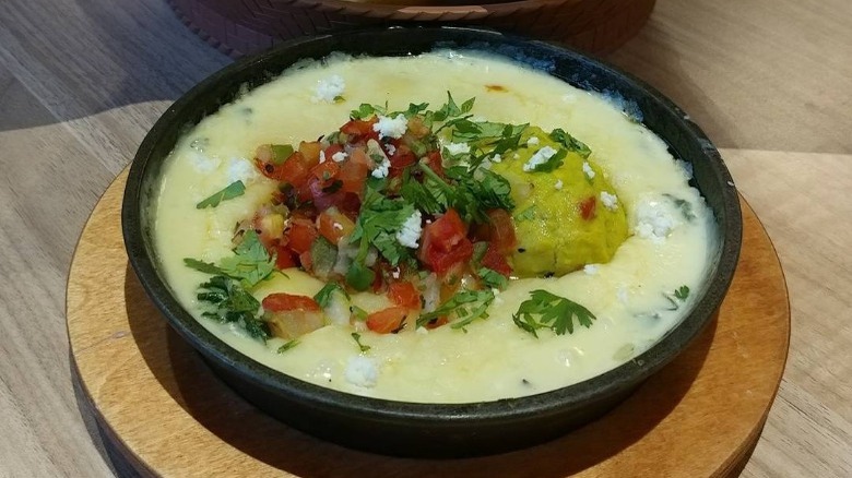 The White Spinach Queso at Chili's