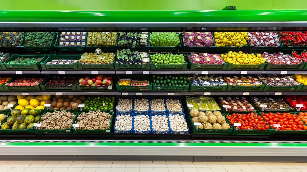 Assortment of fruit and vegetables