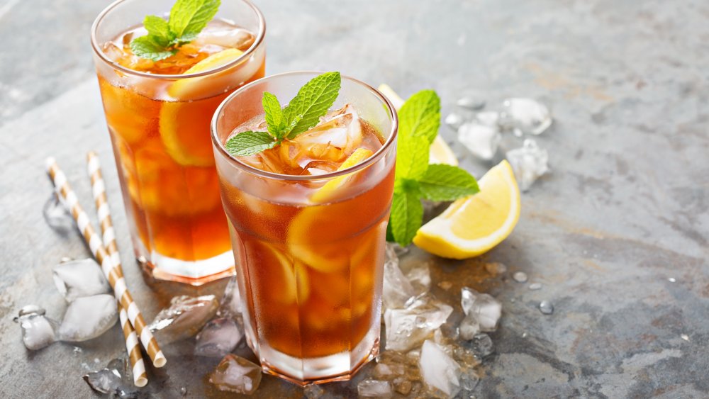 Lemon iced tea