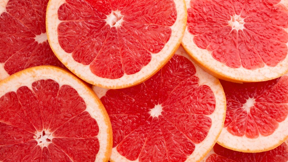 grapefruit halves