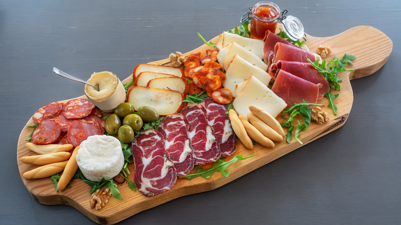 Charcuterie board