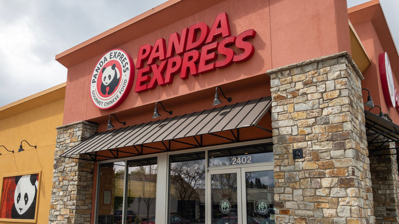Outside a Panda Express outlet 