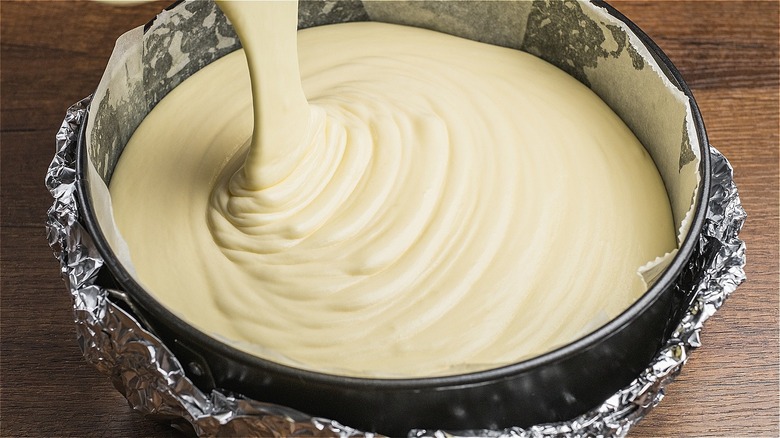 Bowl of cake batter