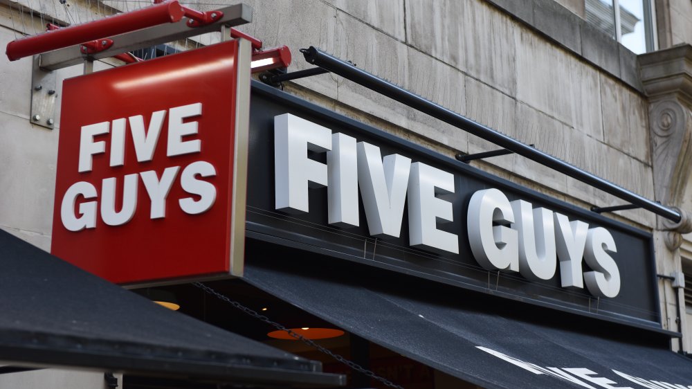 A Five Guys outlet