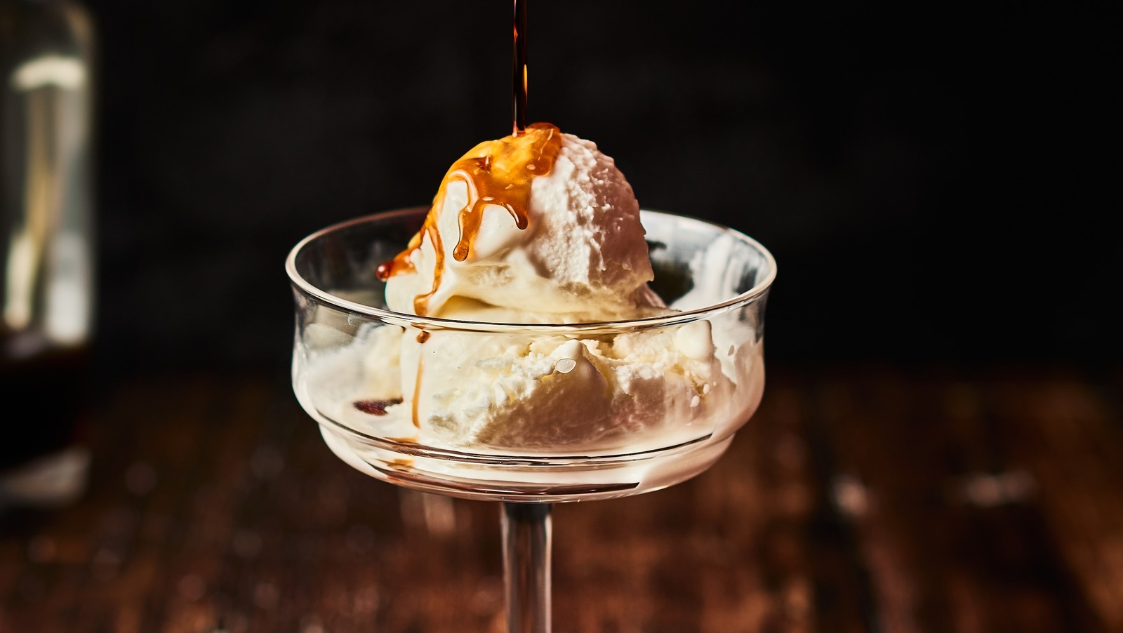 Why You Shouldn't Pour Booze Directly Onto Ice Cream