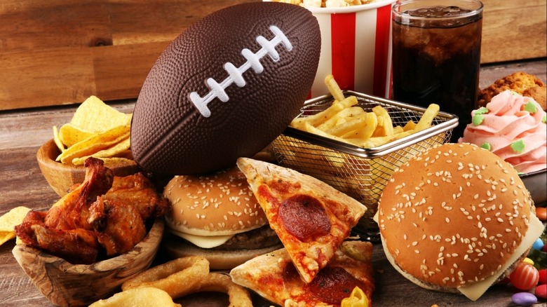 Super Bowl party food