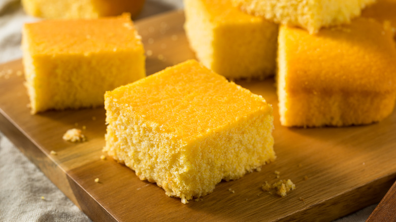 Homemade cornbread