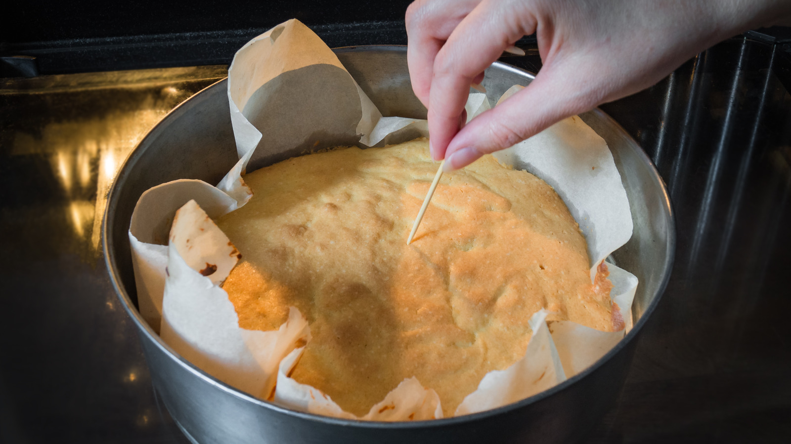Why You Shouldn't Use A Toothpick To Check A Cake's Doneness