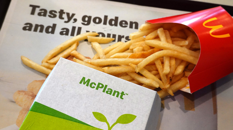 McPlant and fries