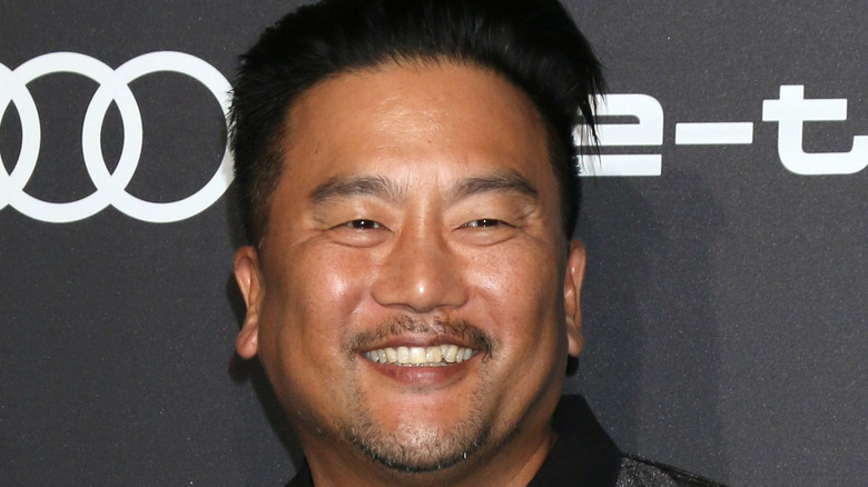 Roy Choi smiling on red carpet