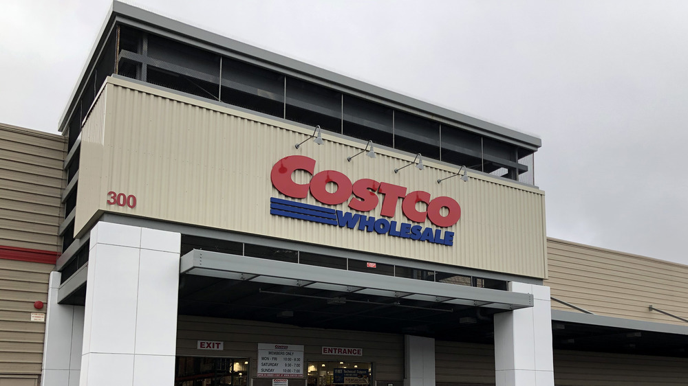 outside of Costco store