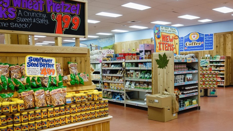 Trader Joe's shelves