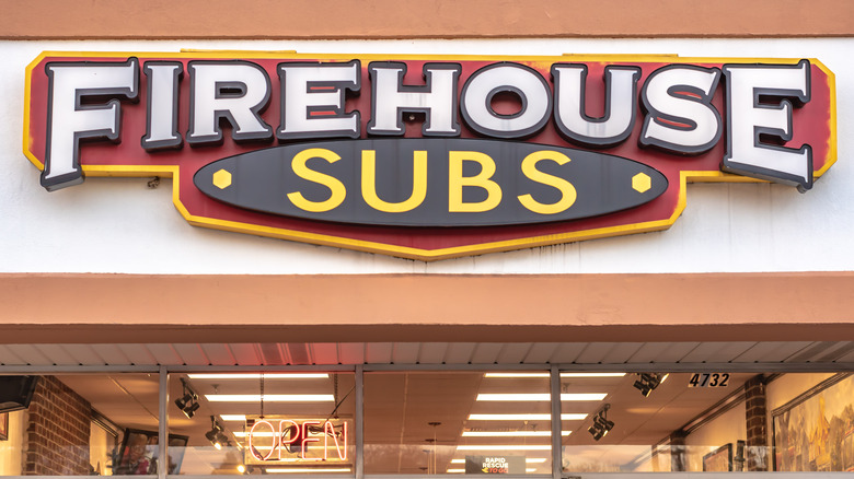 A Firehouse Subs storefront