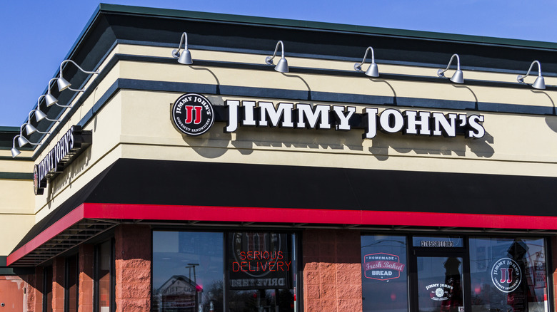 Jimmy John's sign exterior