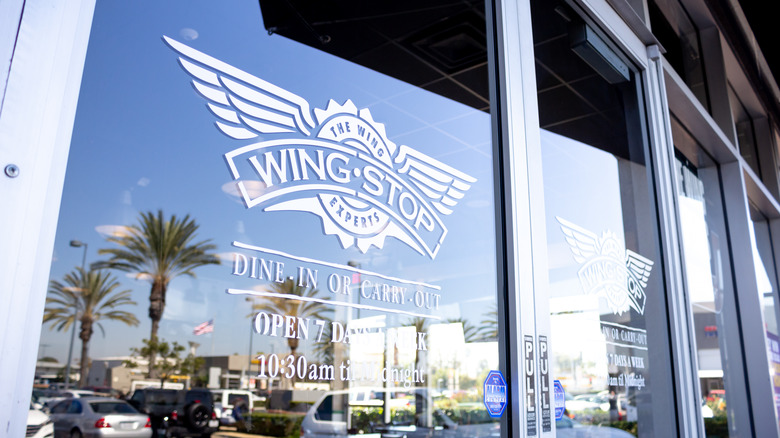 Wingstop location restaurant shopfront 