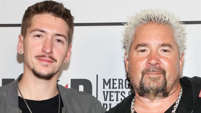 Hunter Fieri and Guy Fieri