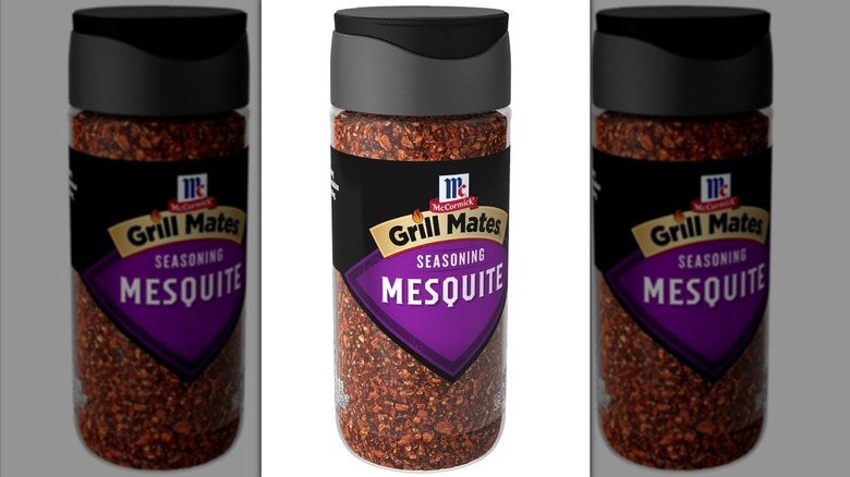 Bottle of Mesquite Grill Mates seasoning