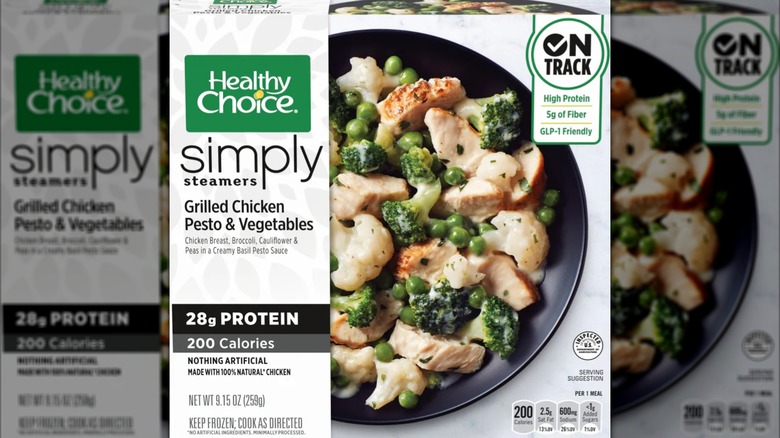 Healthy Choice Grilled Chicken Pesto & Vegetables package