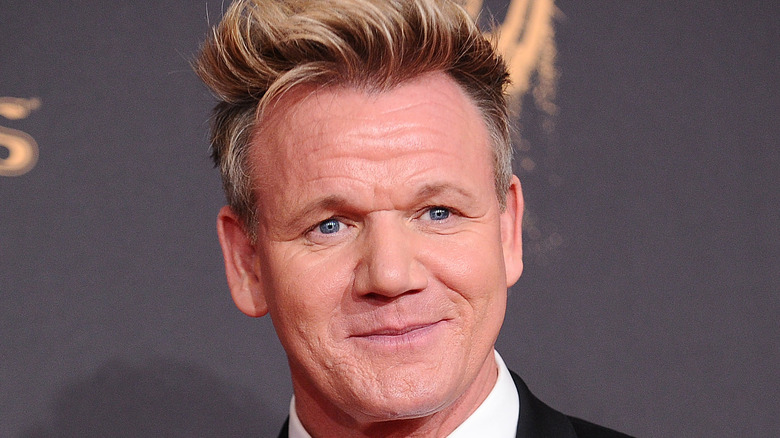 Gordon Ramsay smiling