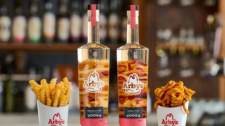 Arby's French Fry vodka promotional image