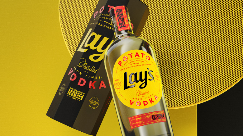 Lay's Potato Vodka bottle