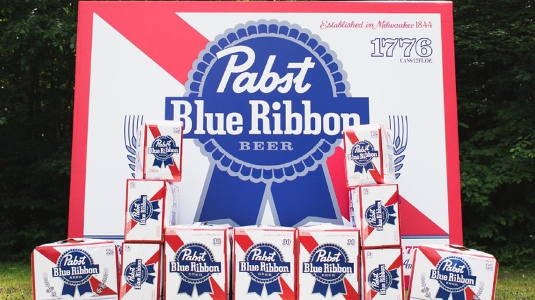 Pabst 1,776 pack as delivered to Hot Mulligan