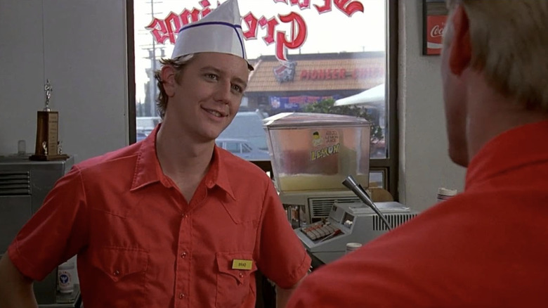 Movie still from Fast Times at Ridgemont High inside burger restaurant