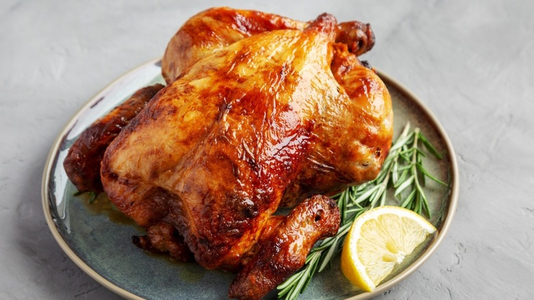 Roast chicken