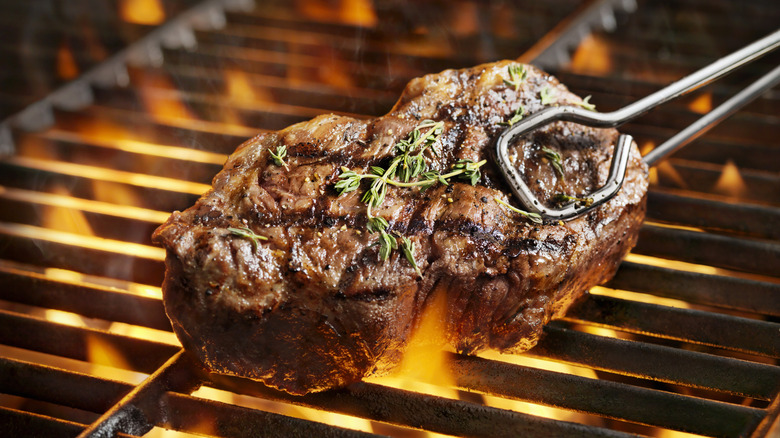 Cooking steak