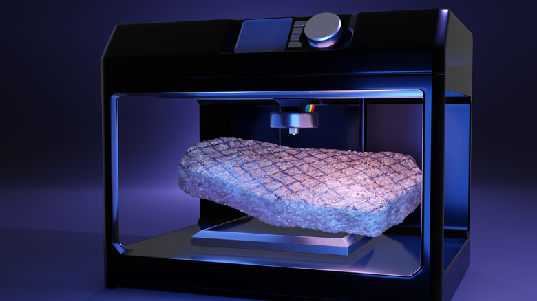 3D printed steak