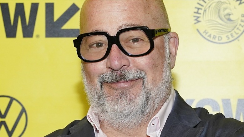 Andrew Zimmern black glasses