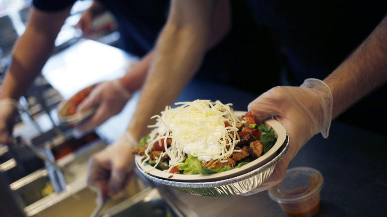 chipotle burrito bowl