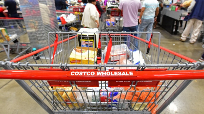 Costco shopping cart