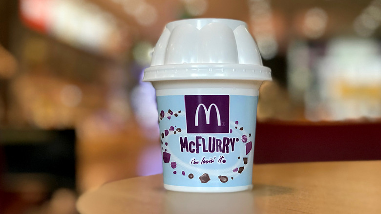 Small McDonalds McFlurry