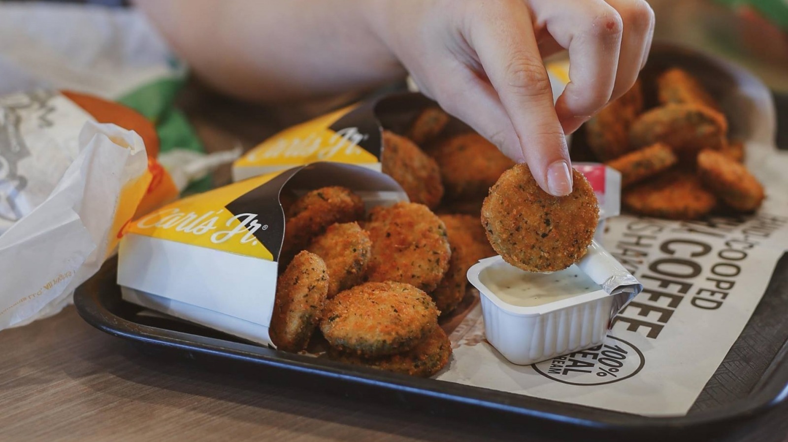 You May Want To Think Twice Before Ordering Fried Zucchini At Carl's Jr.