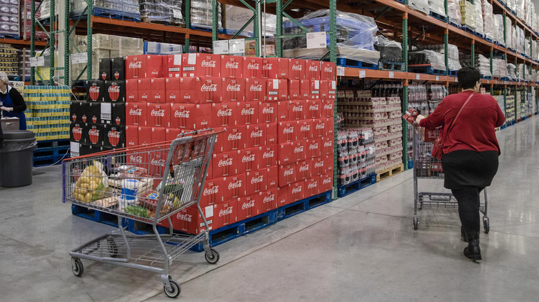 pallet of coca cola