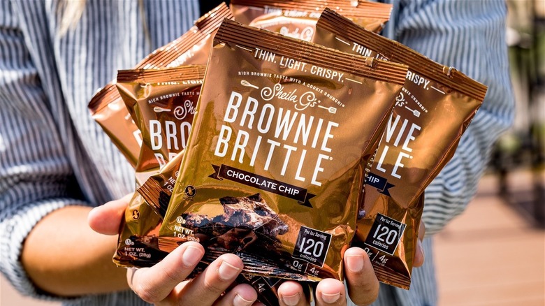 Brownie brittle