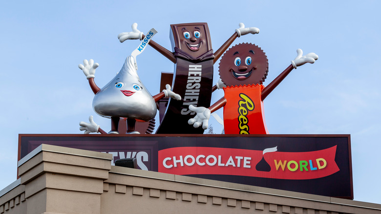 Hershey's Chocolate World characters