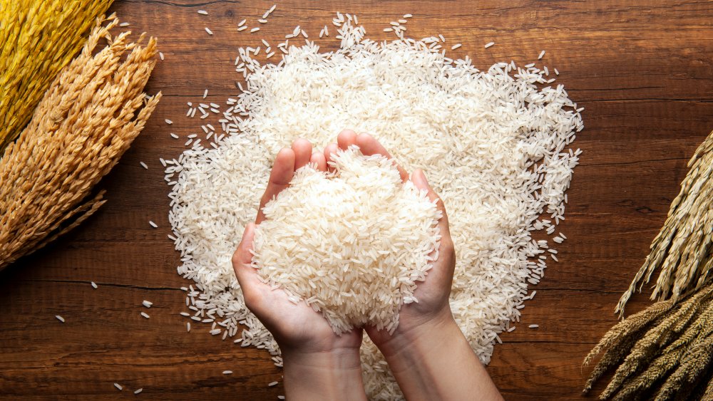 A handful of rice