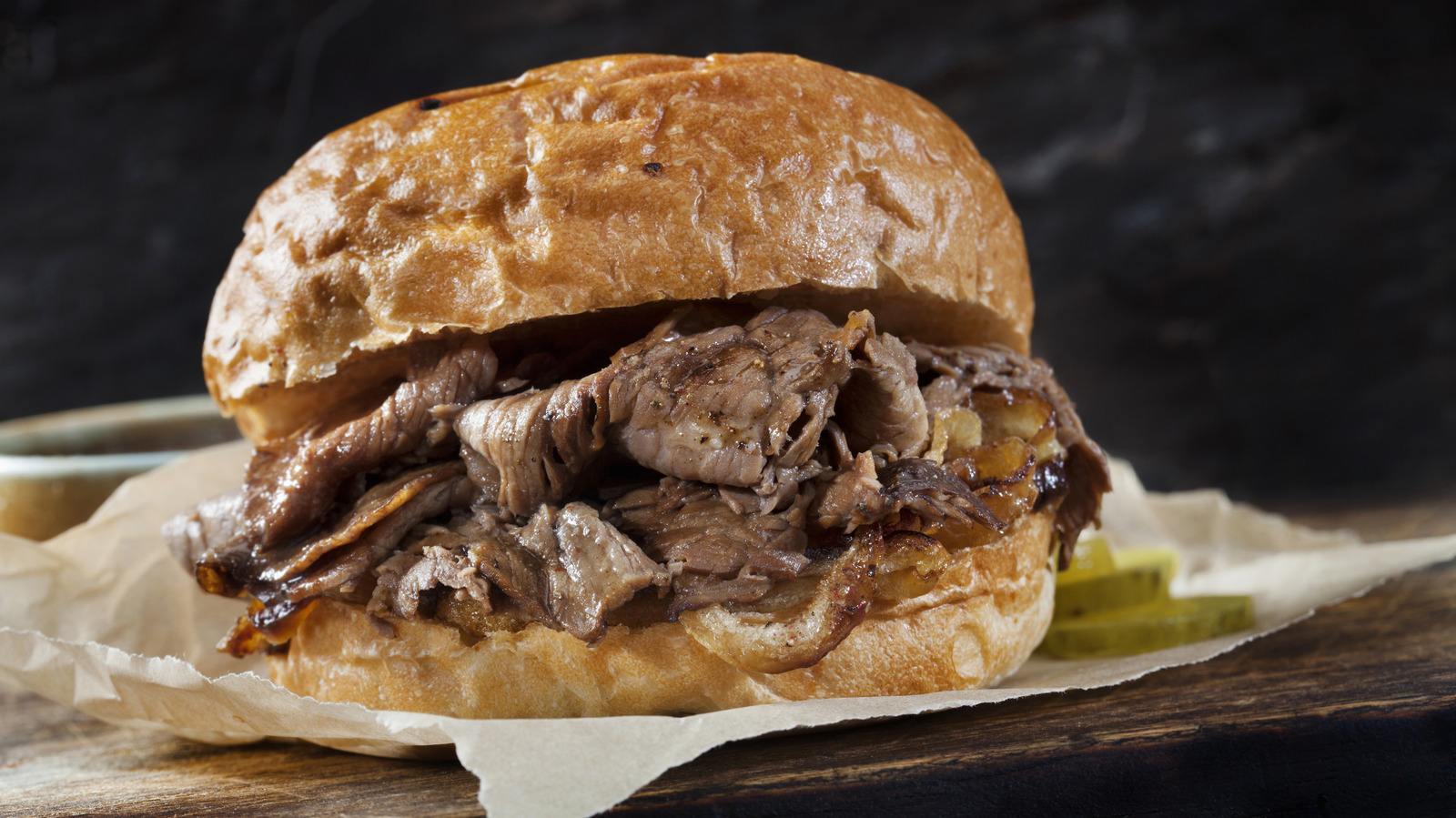 You Should Be Cooking Your French Dips In Dark Beer