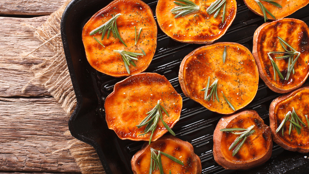 Roasted yams