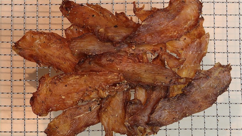 Chicken jerky