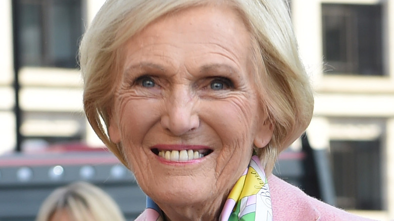 Mary Berry attending London event