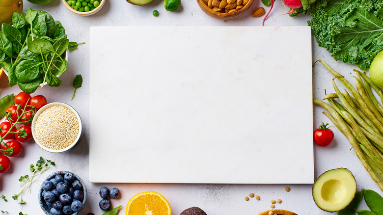 White cutting board