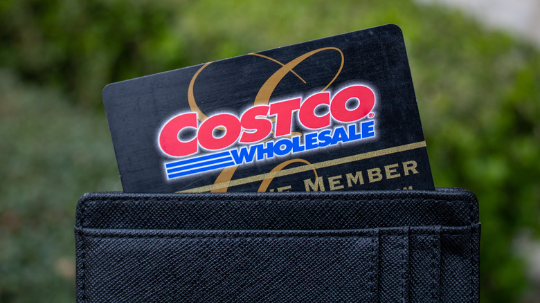 Costco card and wallet