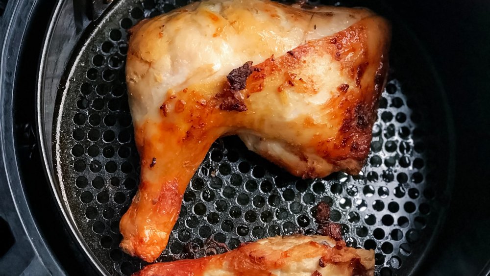 Chicken in an air fryer